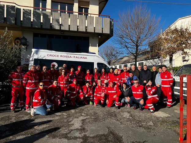 Una nuova ambulanza per la CRI di Faenza