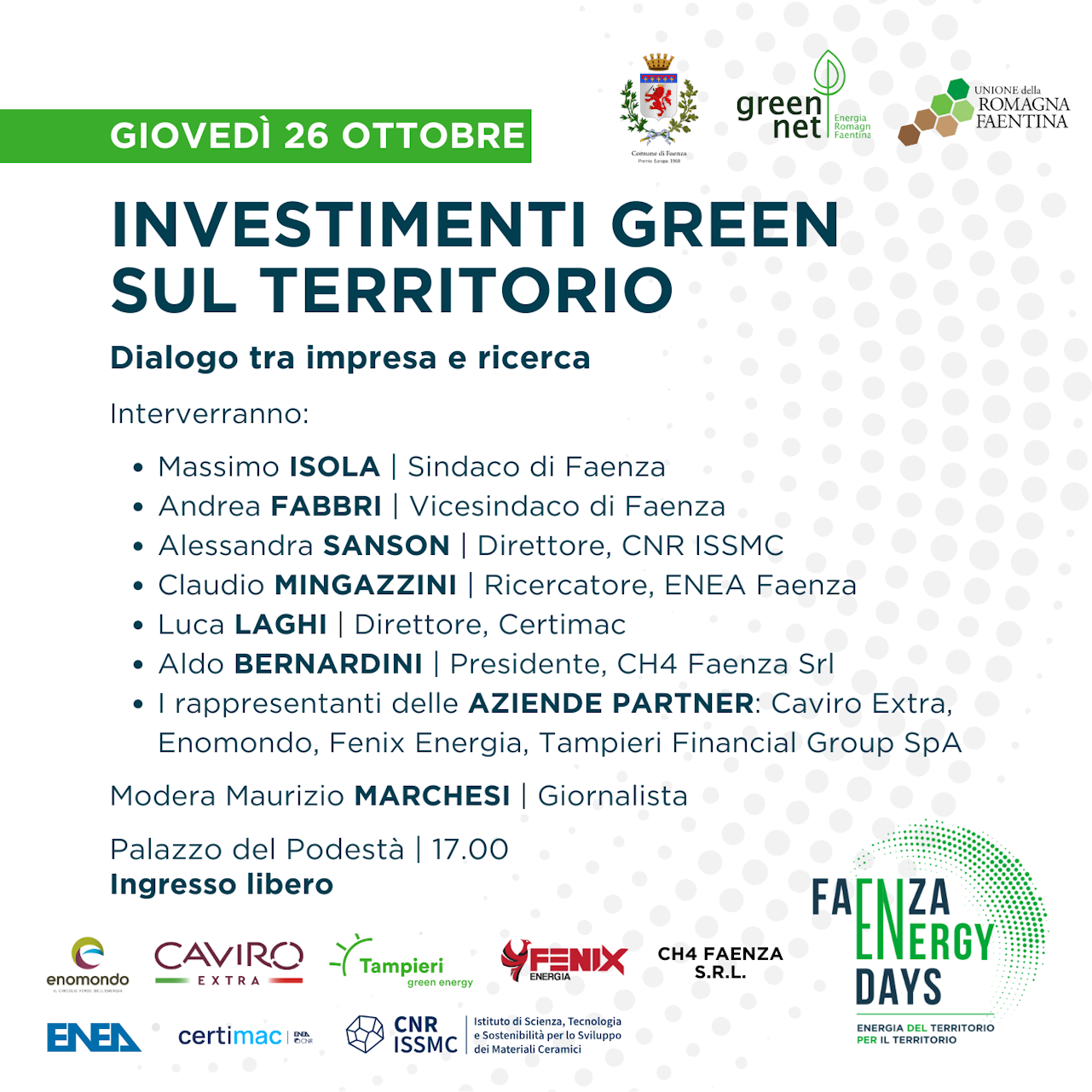 Faenza energy days 2023